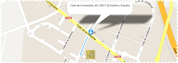 Situación del Centro de Día Abuelos Cantabria